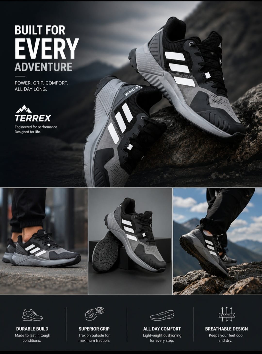TrailForce Adventure Sneakers