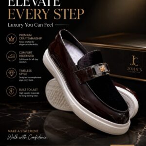 Luxury Burgundy Loafers