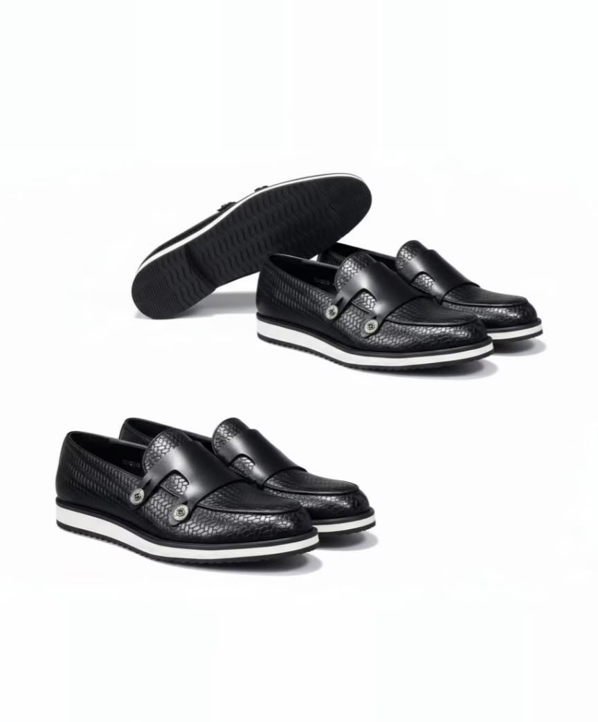 Luxe Double-Strap Loafers - Image 2